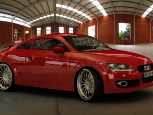 audi tt 3D Model