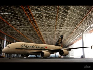 singapore airlines  a380 3D Model