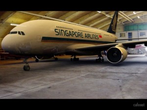 singapore airlines  a380 3D Model