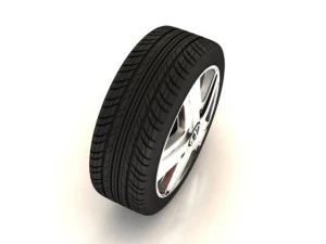 volkswagen touareg  wheel 3D Model