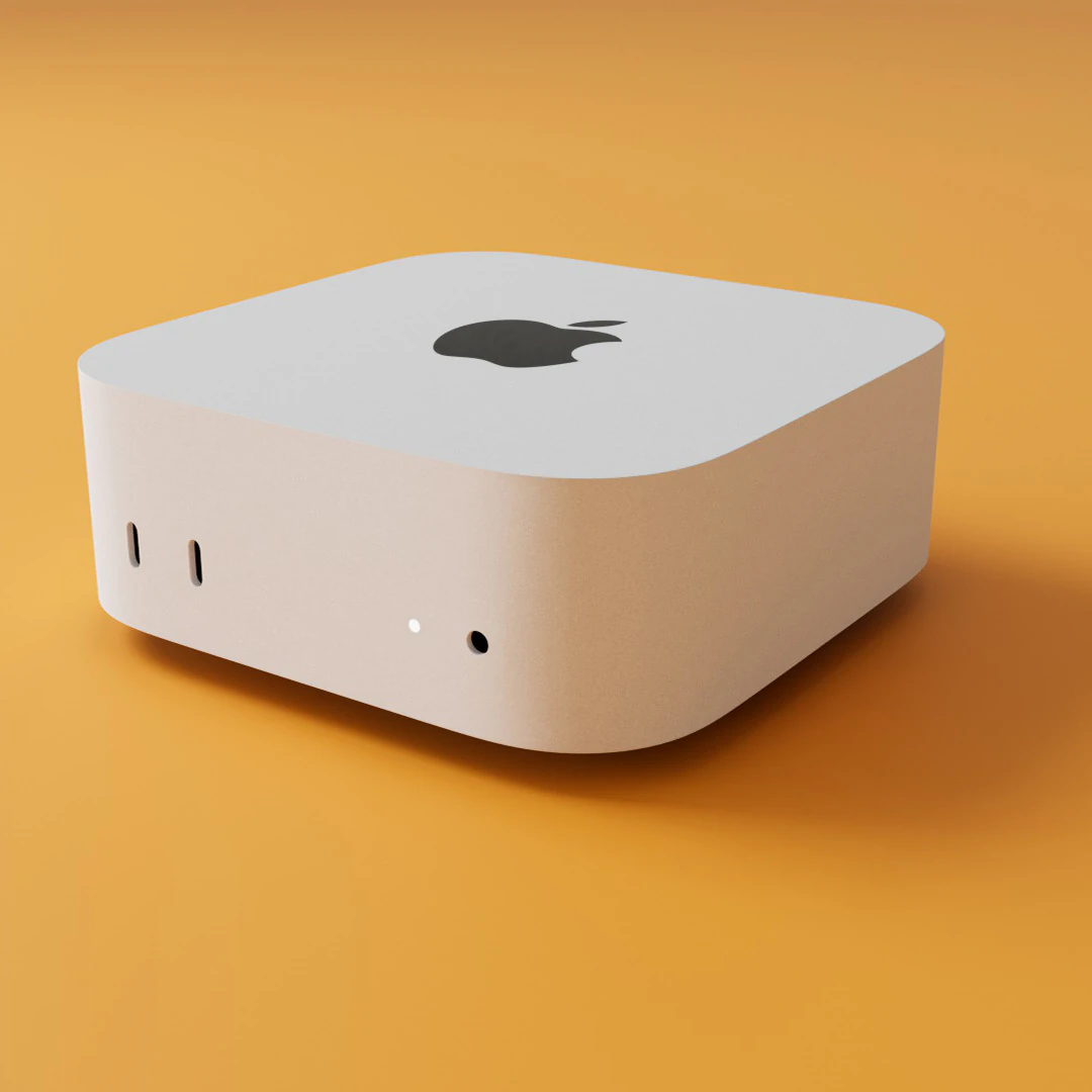 Mac mini 3D Model .c4d .max .obj .3ds .fbx .stl .blend 
