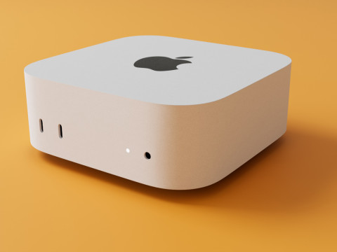 Mac mini 3D Model