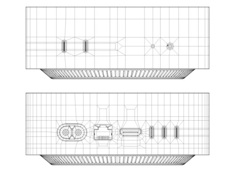 Mac mini 3D Model