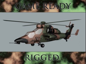 battle helicopter Modello 3D