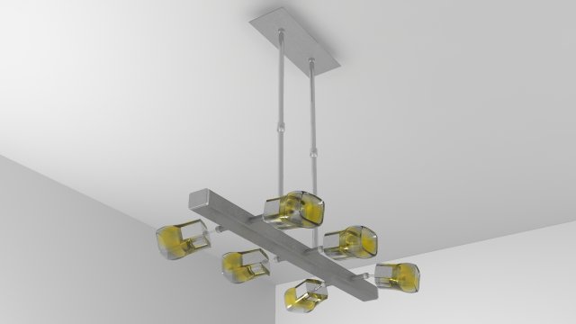 ceiling light 3D-Modell .c4d .max .obj .3ds .fbx .stl .blend 