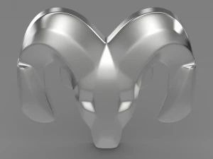 dodge wheel logo 3D Model