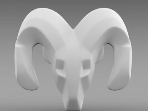 dodge wheel logo 3D Model