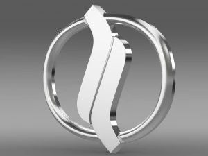 logo truk diesel nissan Model 3D