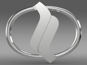 nissan diesel trucks logo Modelo 3D