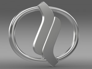 nissan diesel trucks logo Modelo 3D