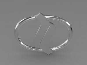 nissan diesel trucks logo Modelo 3D