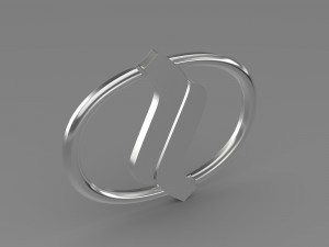 nissan diesel trucks logo Modelo 3D