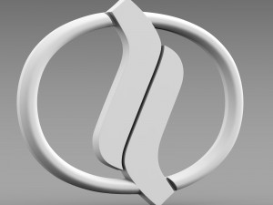 nissan diesel trucks logo Modelo 3D
