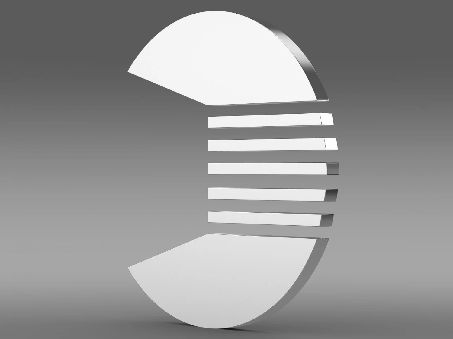 quant logo 3D Model .c4d .max .obj .3ds .fbx .stl .blend 