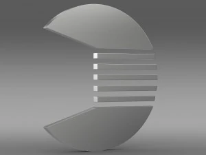 quant logo 3D Model
