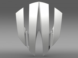 w motors lykan hypersport logo Model 3D