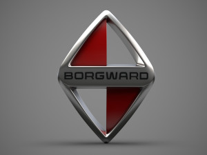 borgward logo Modelo 3D