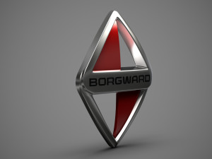 borgward logo Modelo 3D