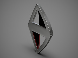 borgward logo Modelo 3D
