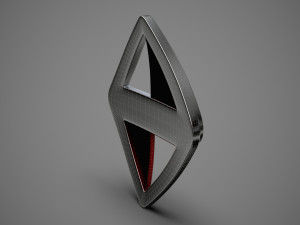 borgward logo Modelo 3D