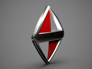 borgward logo Modelo 3D