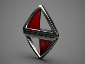 borgward logo Modelo 3D