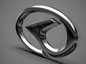camc logo Modelo 3D