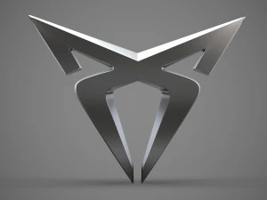 cupra logo 3D Model