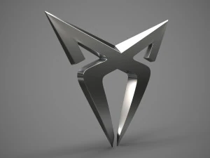 cupra logo 3D Model