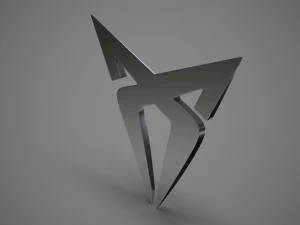 cupra logo 3D Model