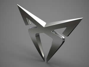 cupra logo Modelo 3D