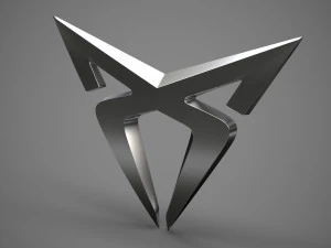 cupra logo 3D Model