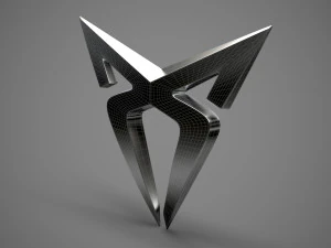 cupra logo 3D Model
