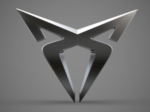 cupra logo Modelo 3D