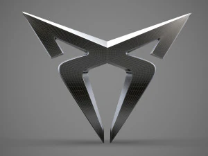 cupra logo 3D Model