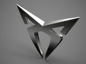 cupra logo 3D Model