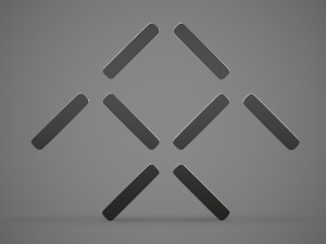faraday future logo 3D मॉडल