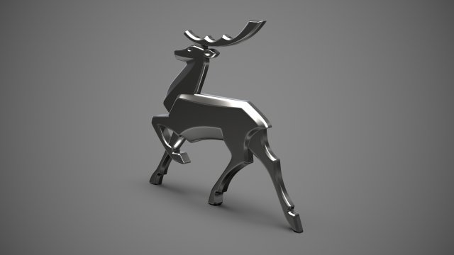 gaz logo 3D Model .c4d .max .obj .3ds .fbx .stl .blend 