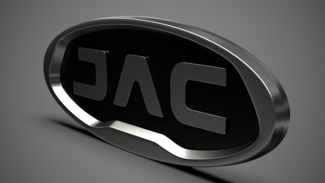 jac logo 3D Модель .c4d .max .obj .3ds .fbx .stl .blend 