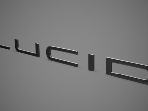 lucid logo Modèle 3D