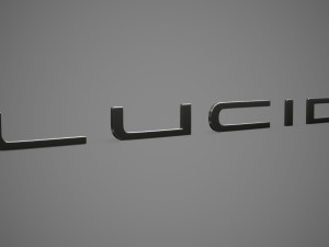 lucid logo 3D 모델