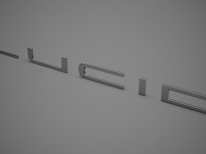 lucid logo 3D 모델