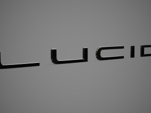 lucid logo 3D 모델