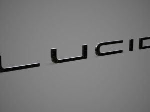 lucid logo 3D 모델