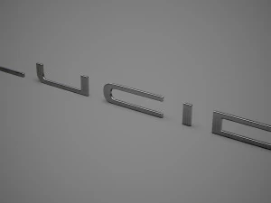 понятный логотип 3D Модель