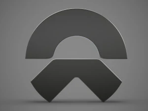 니오 로고 3D 모델