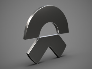 nio logo 3D-Modell