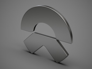 nio logo 3D-Modell