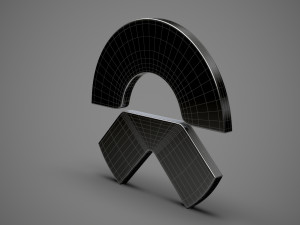nio logo 3D-Modell