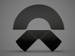 니오 로고 3D 모델